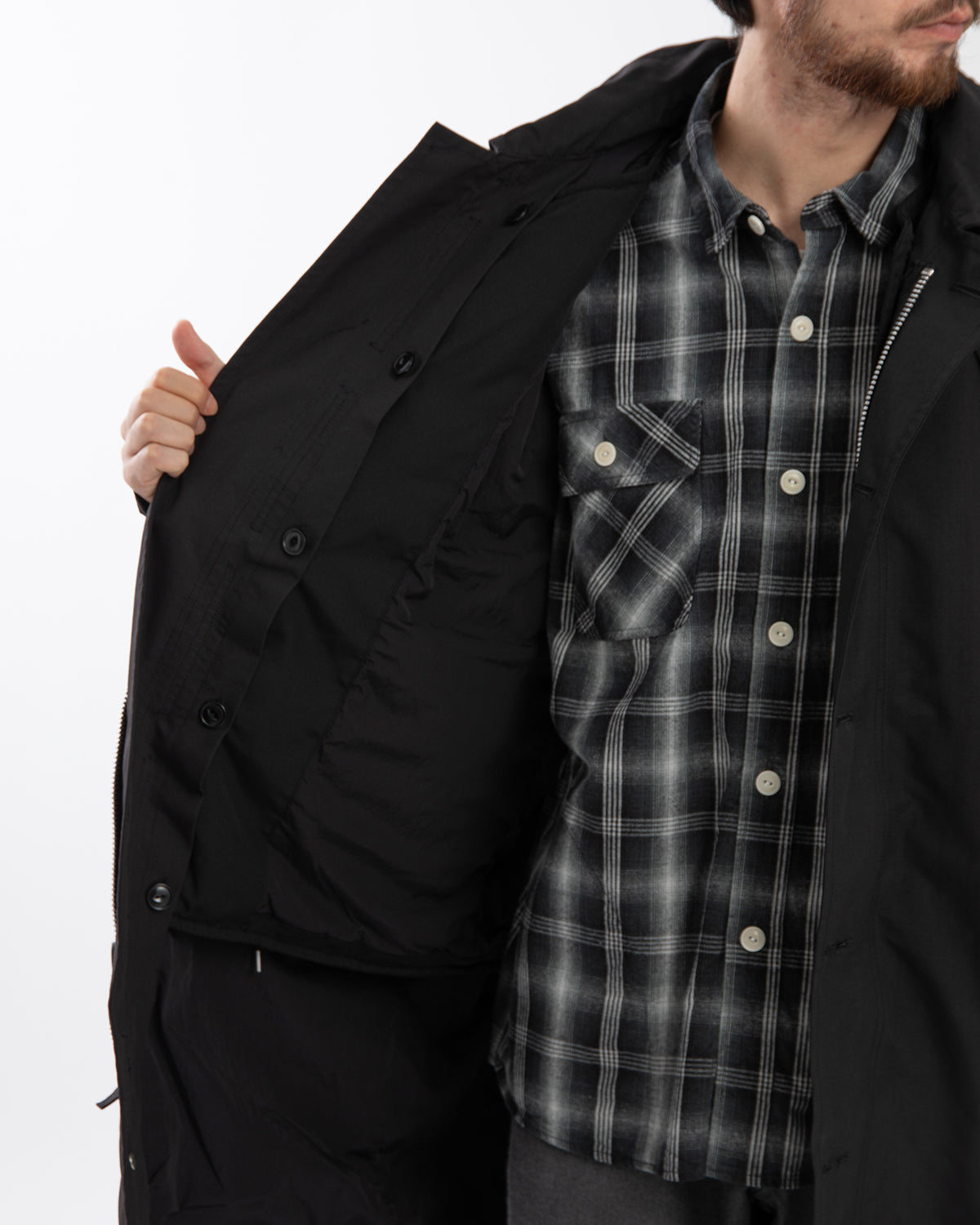 TROOPER PUFF LINER JACKET POLY WOOL RIPSTOP