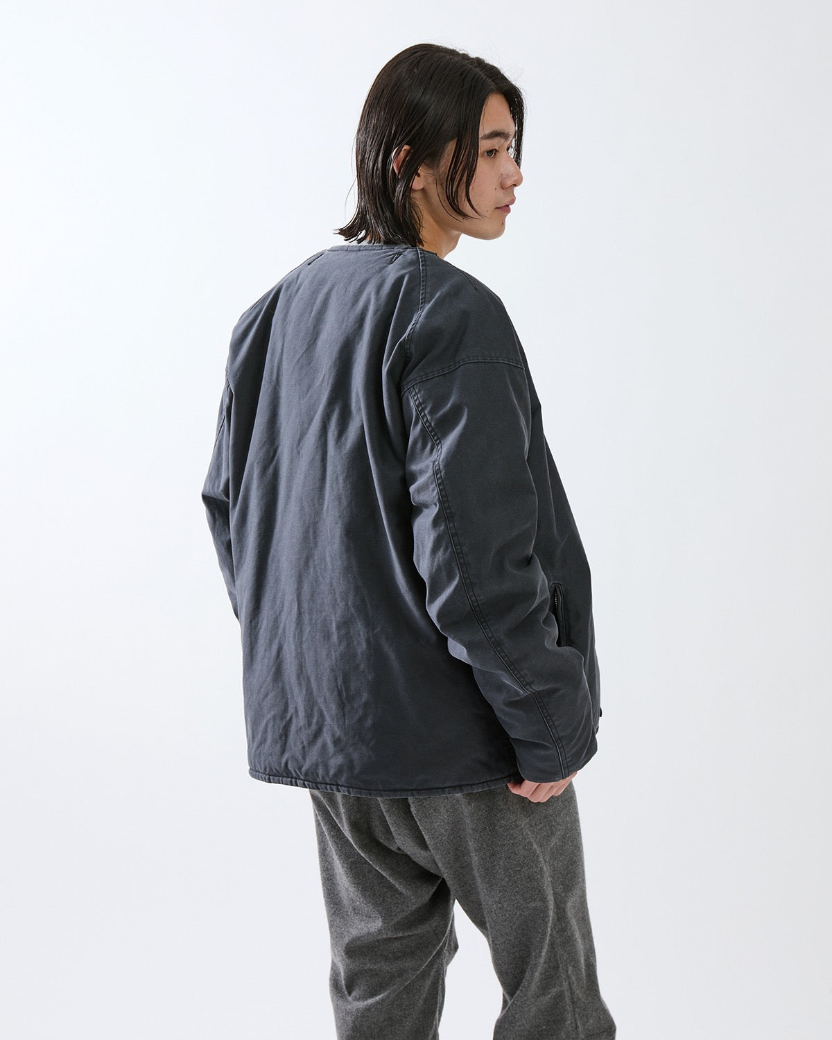 TROOPER PUFF LINER JACKET COTTON BACK SATIN VW