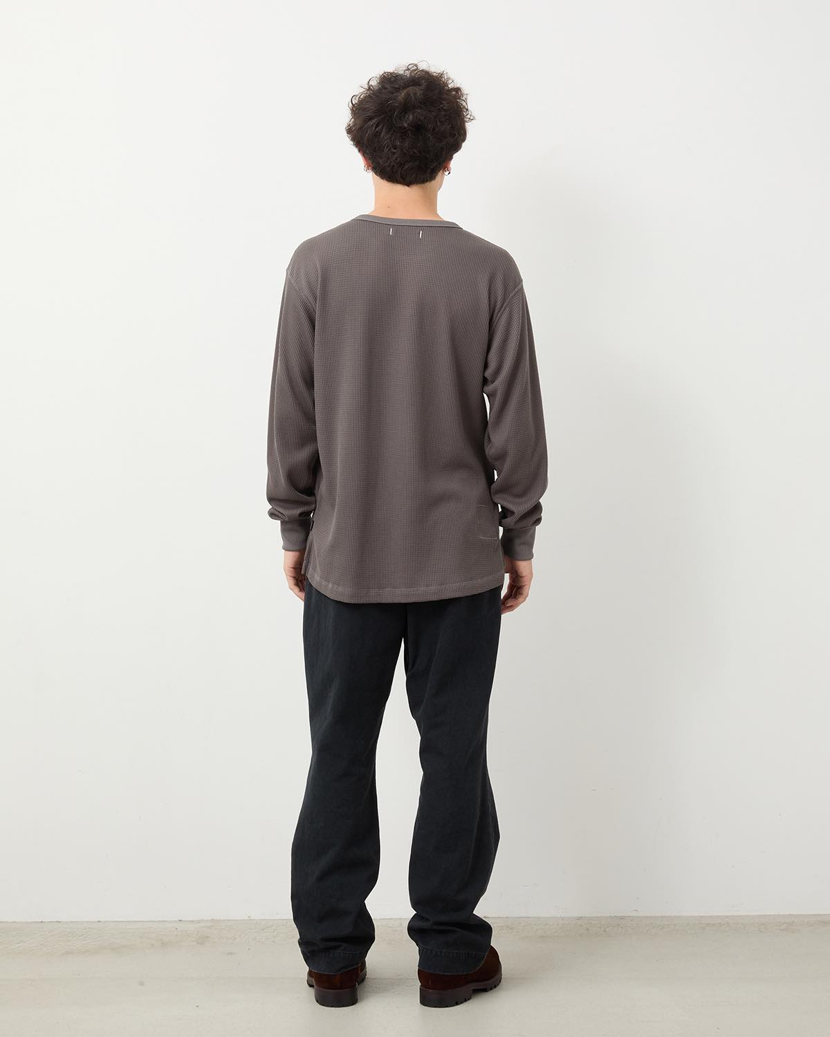 OFFICER CHINO TROUSERS C/Li CANVAS SULFUR DYE