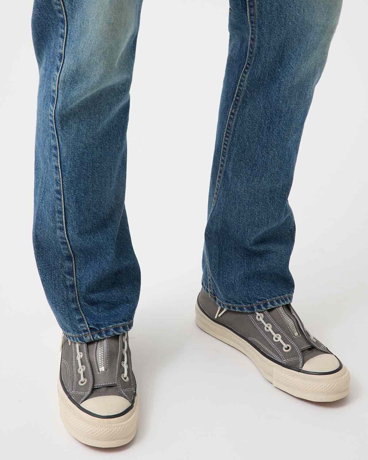 DWELLER 5P JEANS FL COTTON 11.5oz DENIM VW DARK