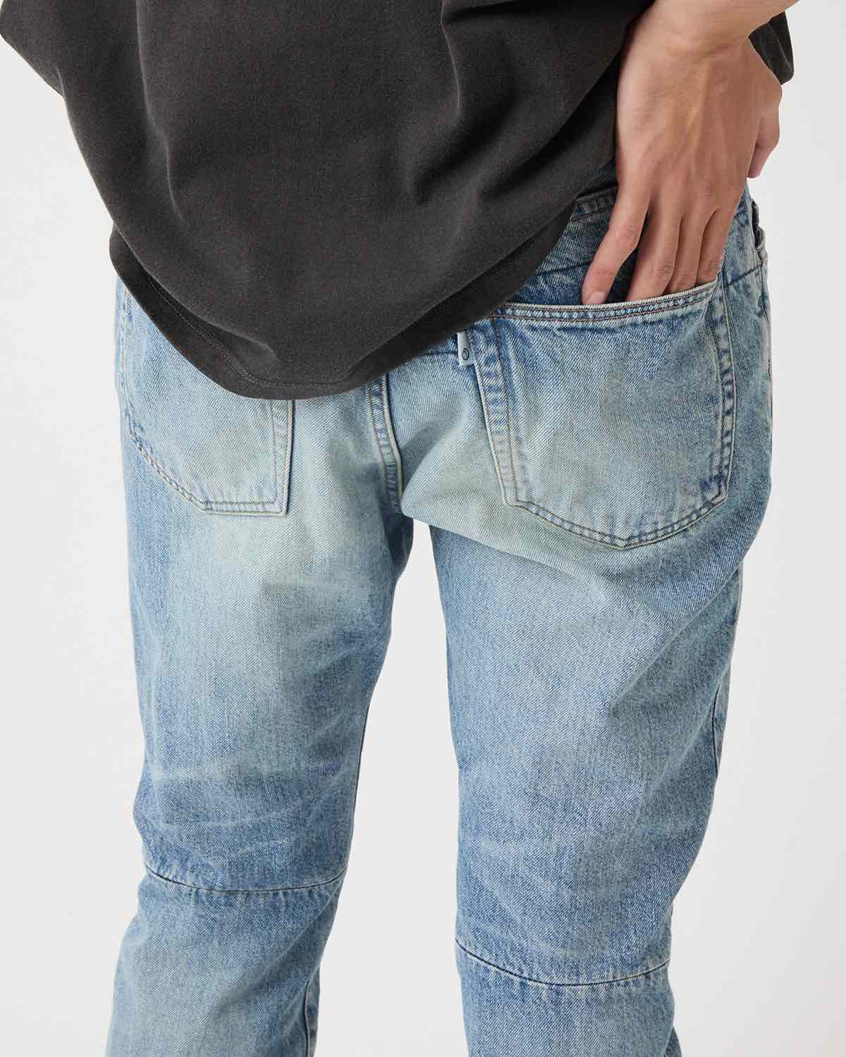 DWELLER 5P JEANS NR COTTON 11.5oz DENIM VW LIGHT