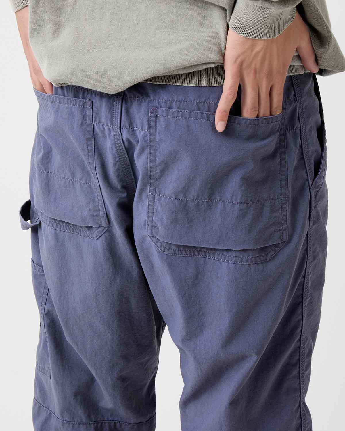 WORKER TROUSERS NYLON OXFORD PIGMENT DYE