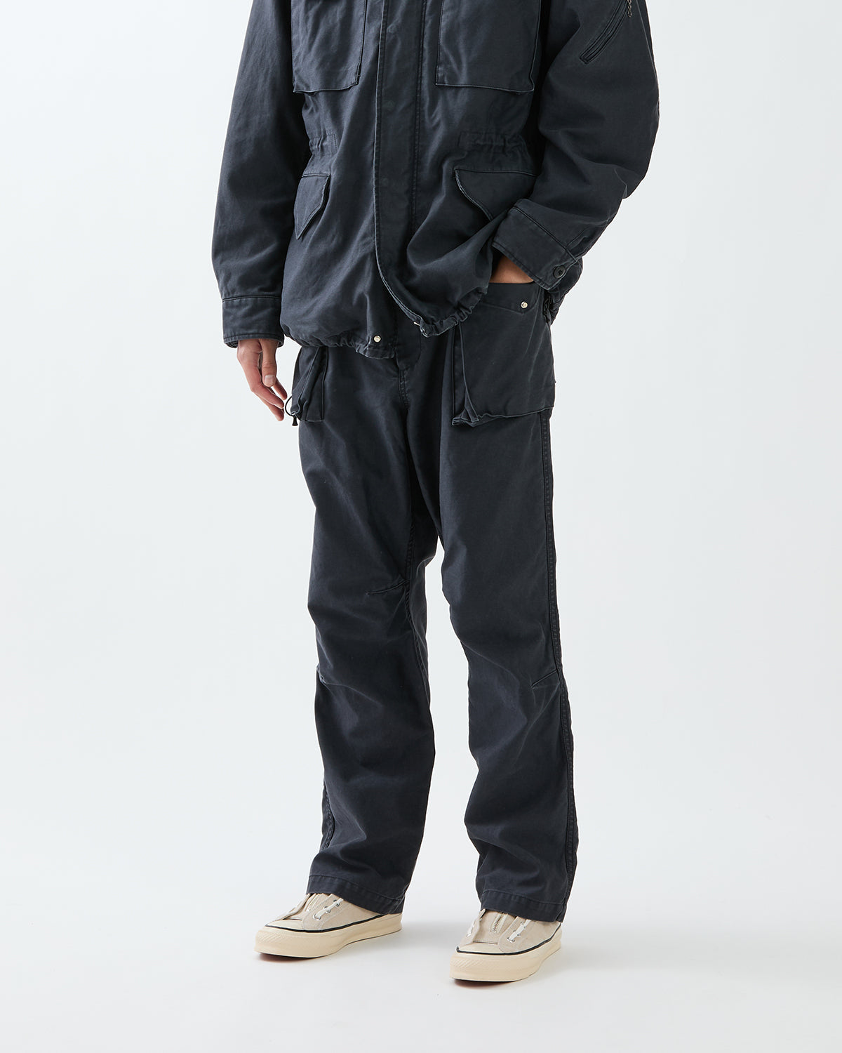 TROOPER 4P TROUSERS COTTON BACK SATIN VW
