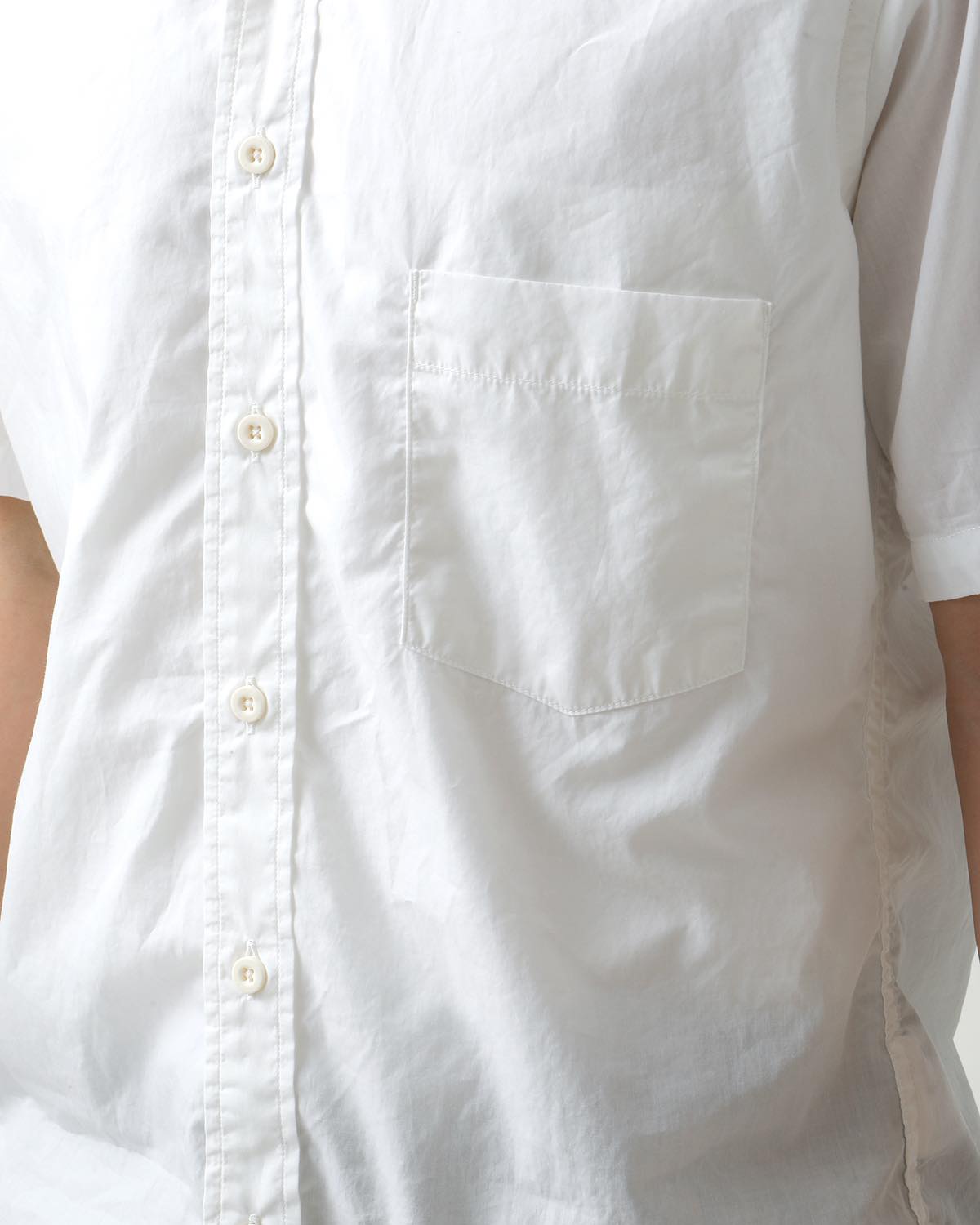 DWELLER B.D. S/S SHIRT COTTON TYPEWRITER