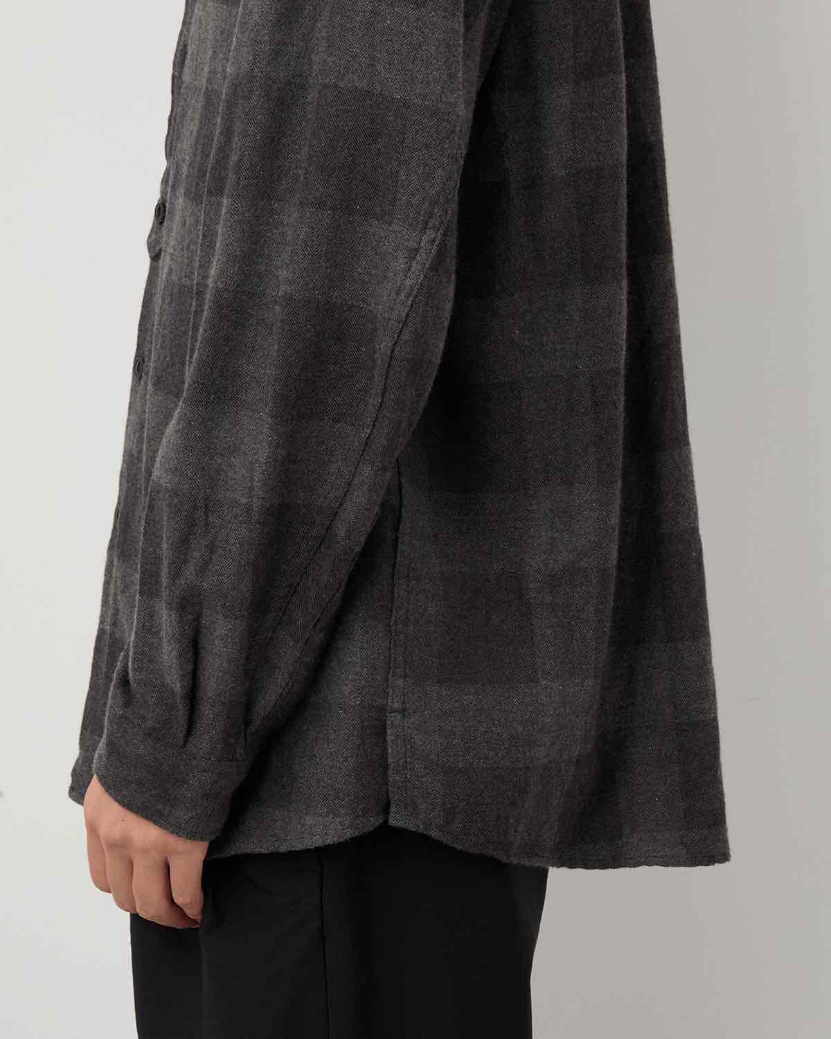 STRANGER SHIRT C/W FLANNEL BLOCK CHECK