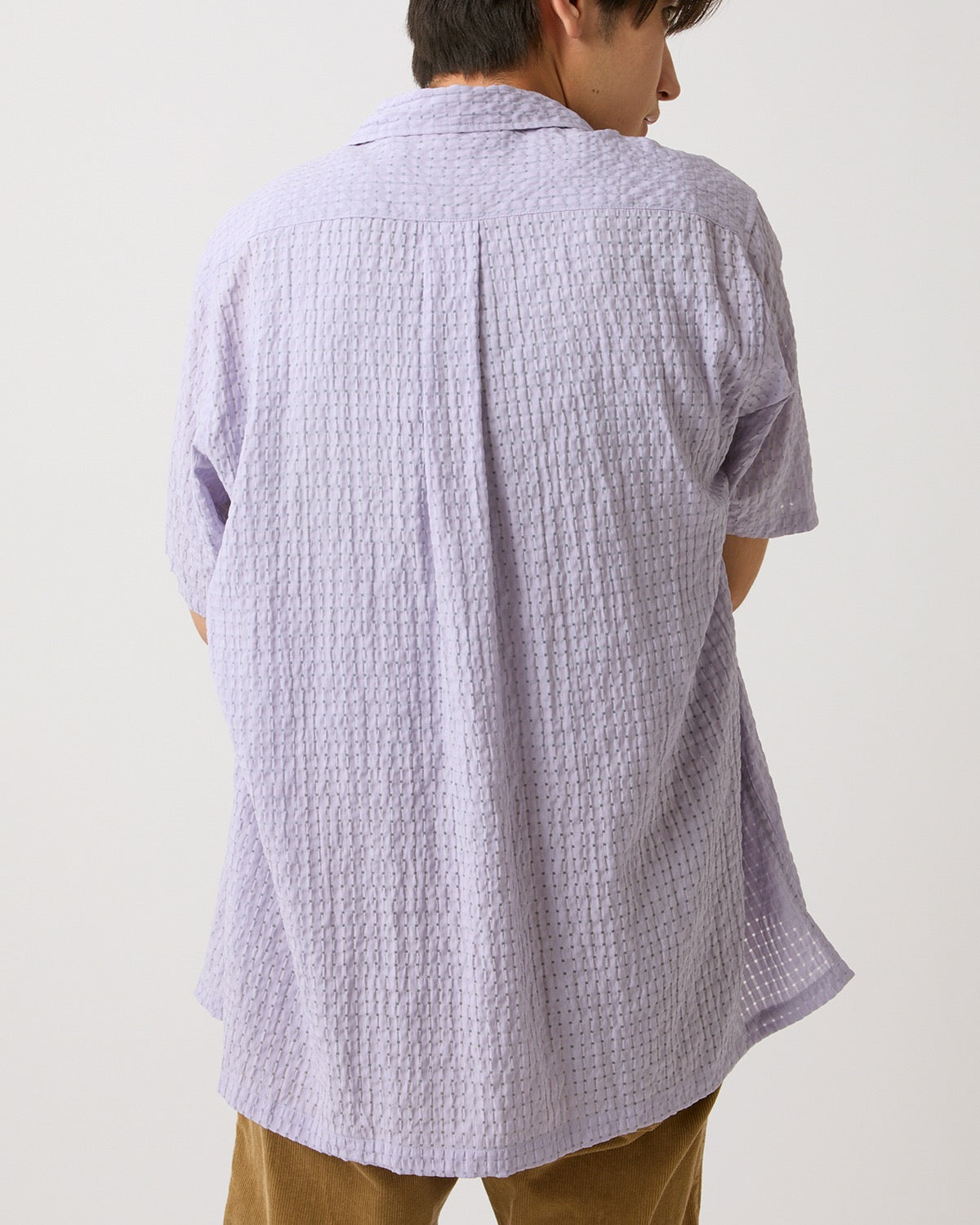VOYAGER S/S SHIRT R/P/N DOBBY CHECK