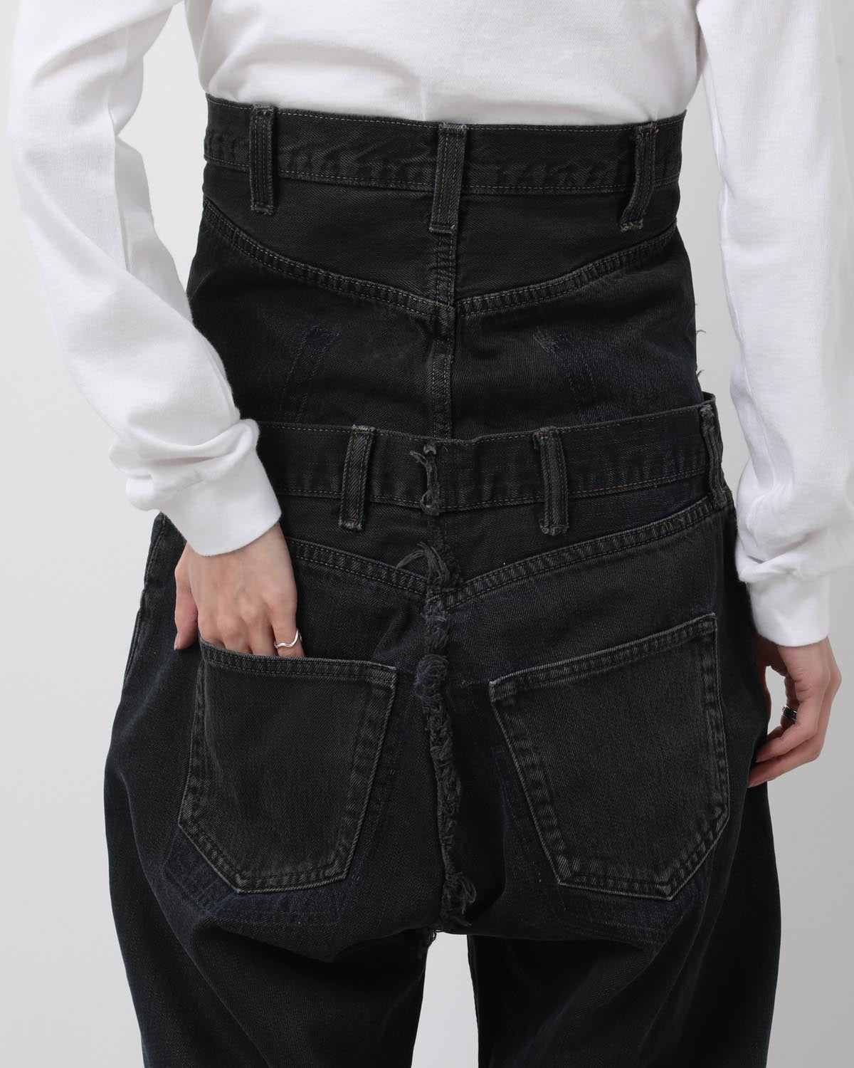 W WAIST DENIM PT GR