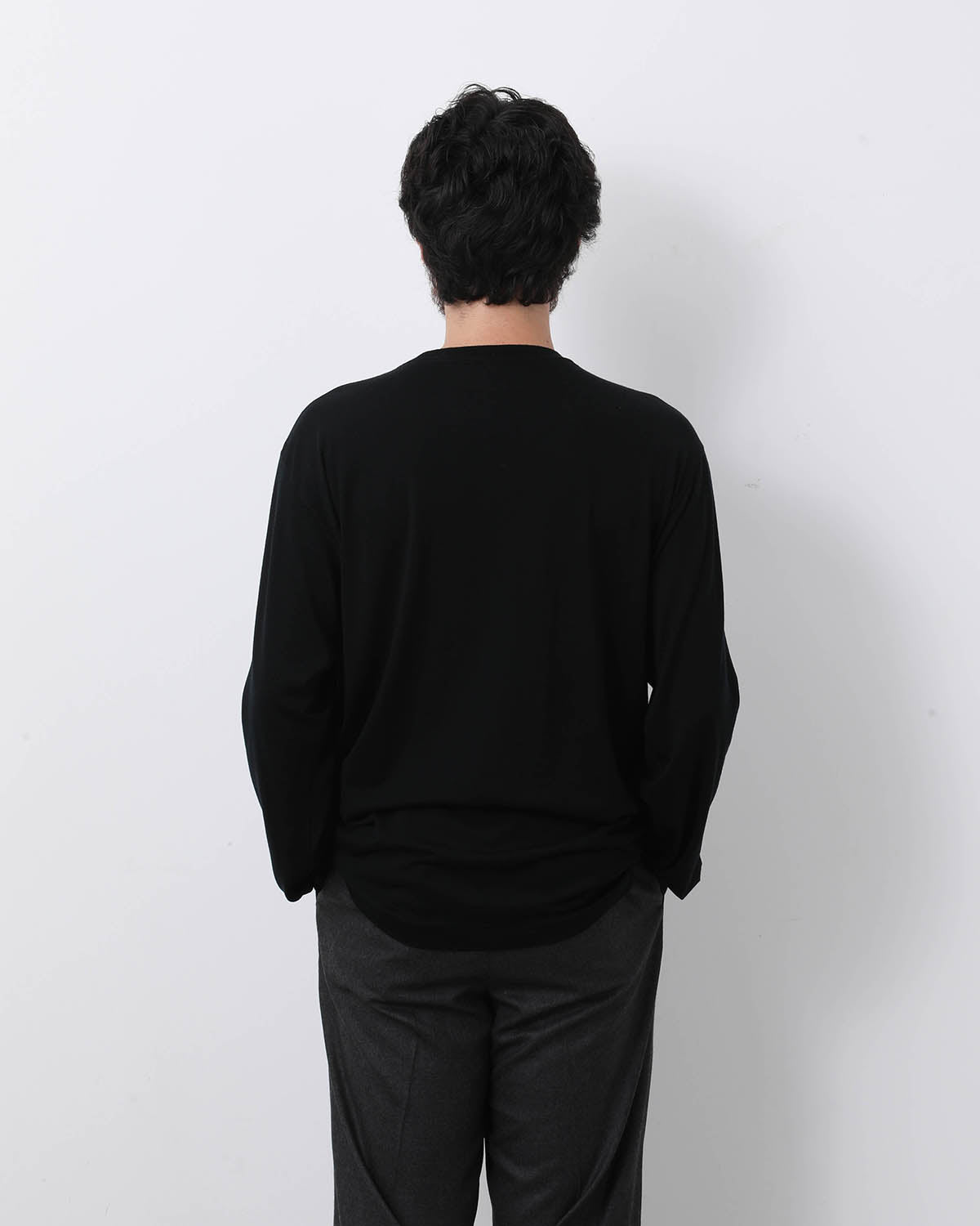 WOOL SOFT JERSEY L/S TEE