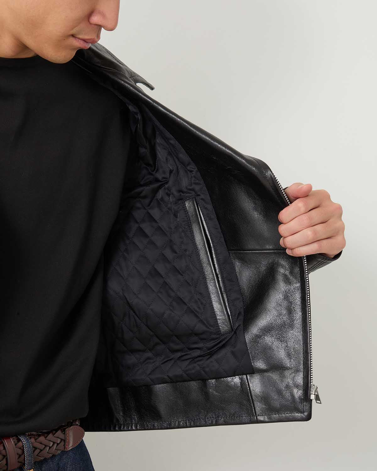 LAMB LEATHER RIDERS JACKET