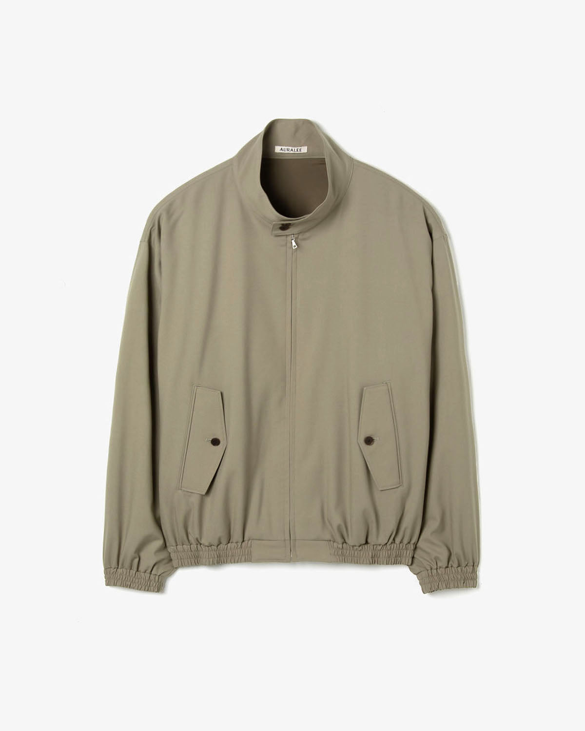 ジャケット・アウター SUPER FINE TROPICAL WOOL ZIP BLOUSON 5 SUPER FINE TROPICAL WOOL ZIP BLOUSON #BLACK [A25SB01MT] - ciacura