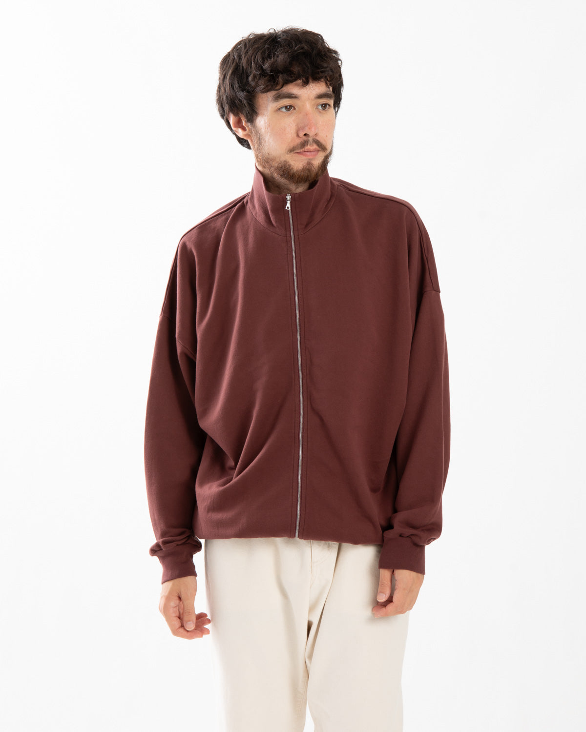 SUPER HIGH GAUGE SWEAT ZIP BLOUSON – COVERCHORD