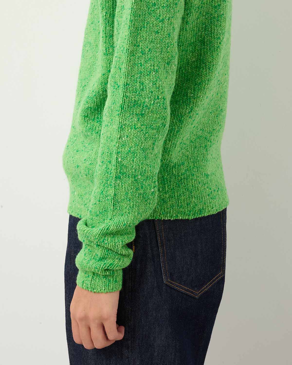 CASHMERE MELANGE KNIT P/O