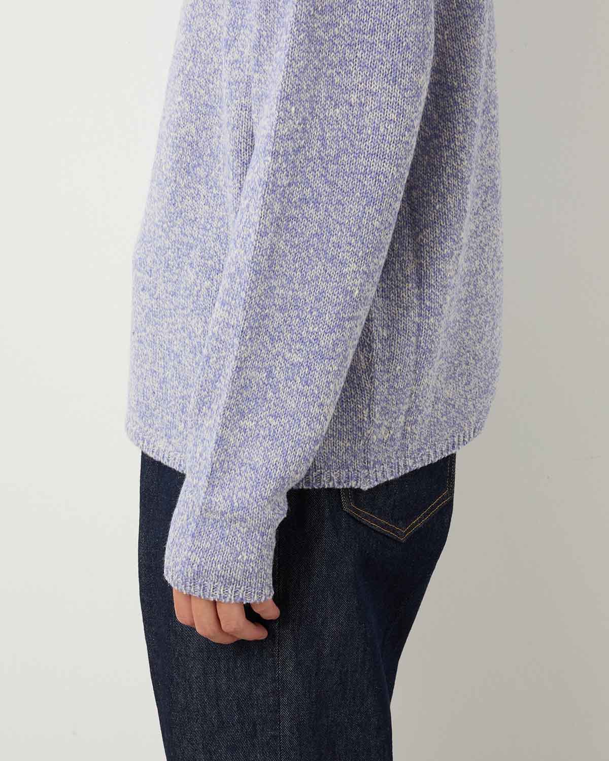 AIRY SILK WOOL KNIT P/O