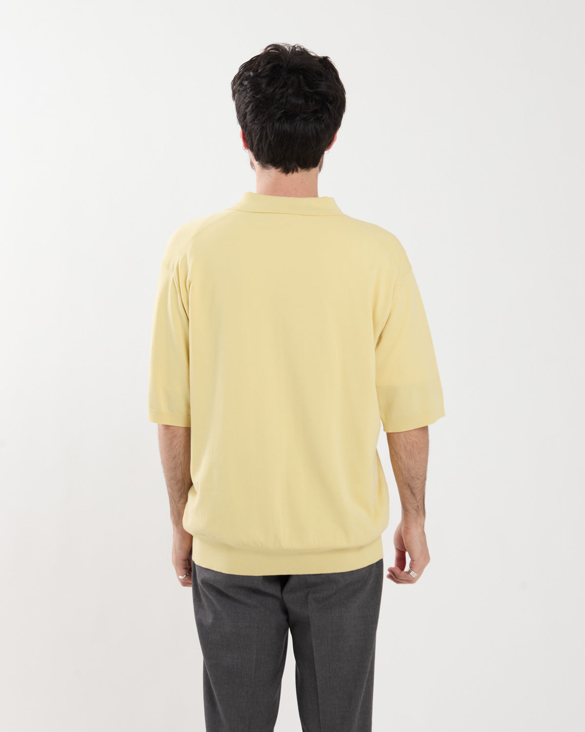 GIZA HIGH GAUGE KNIT POLO
