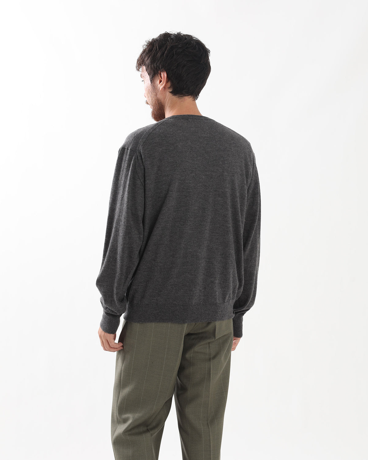 HIGH GAUGE SOFT CASHMERE KNIT P/O