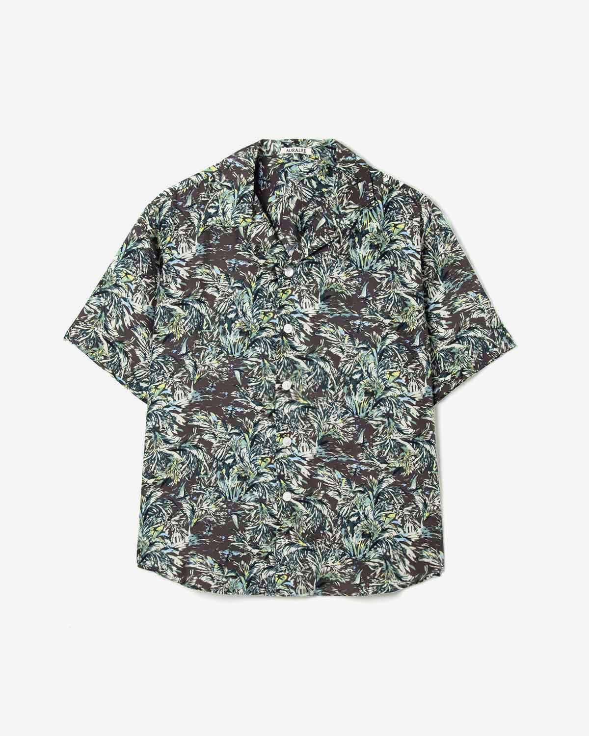 トップス PRINTED AIRY SILK HALF-SLEEVED SHIRT 5 PRINTED AIRY SILK HALF-SLEEVED SHIRT – COVERCHORD