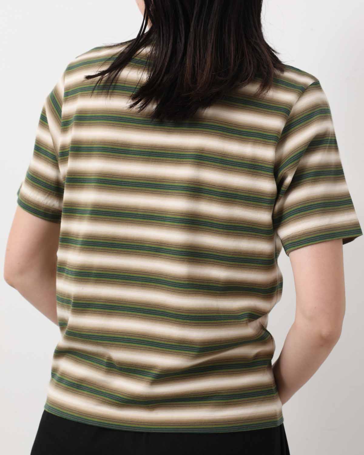 GRADIENT STRIPE JERSEY TEE (WOMEN'S)