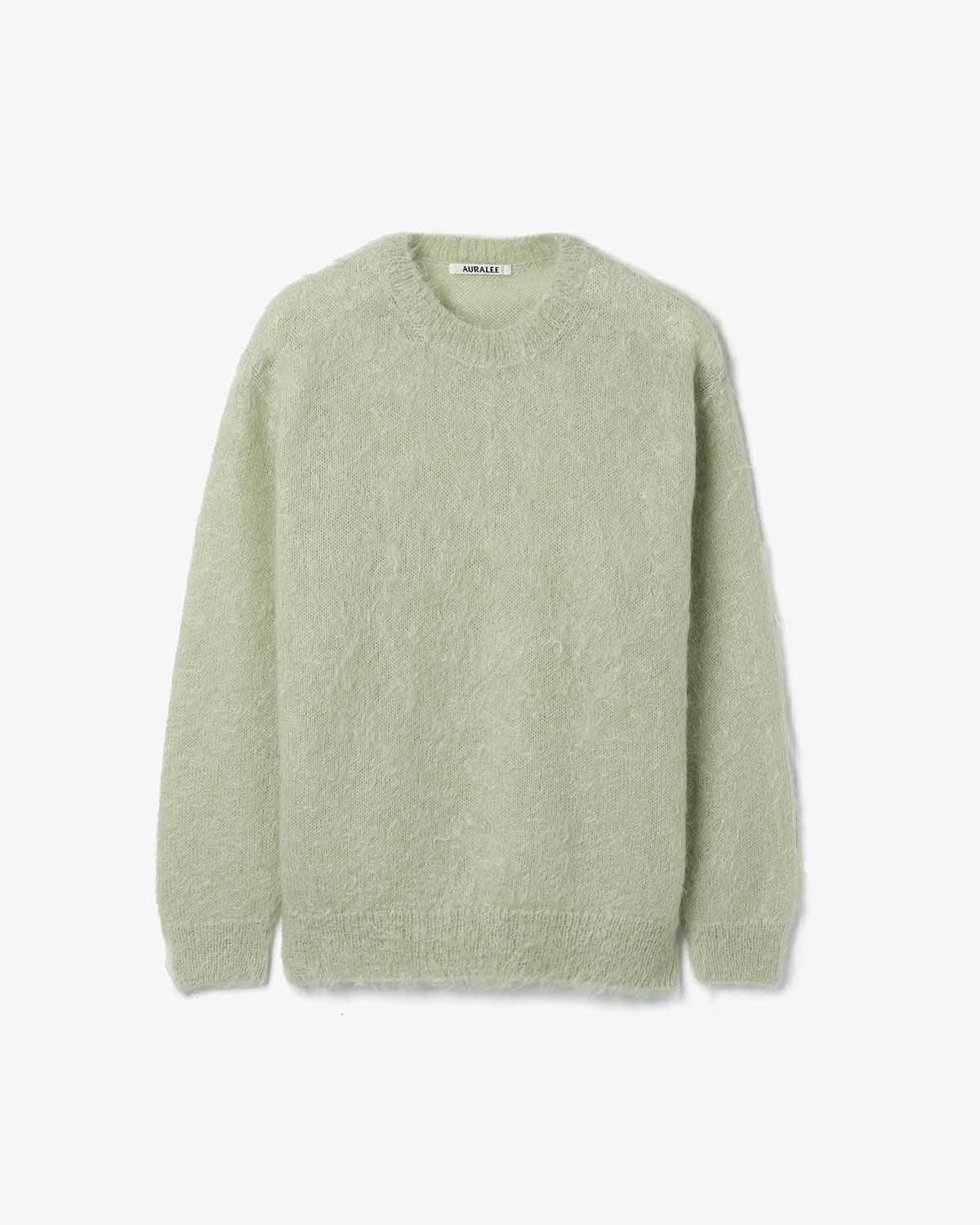 トップス AURALEE BRUSHED SUPER KID MOHAIR KNITP/O BRUSHED SUPER KID MOHAIR KNIT P/O (WOMEN'S) – COVERCHORD