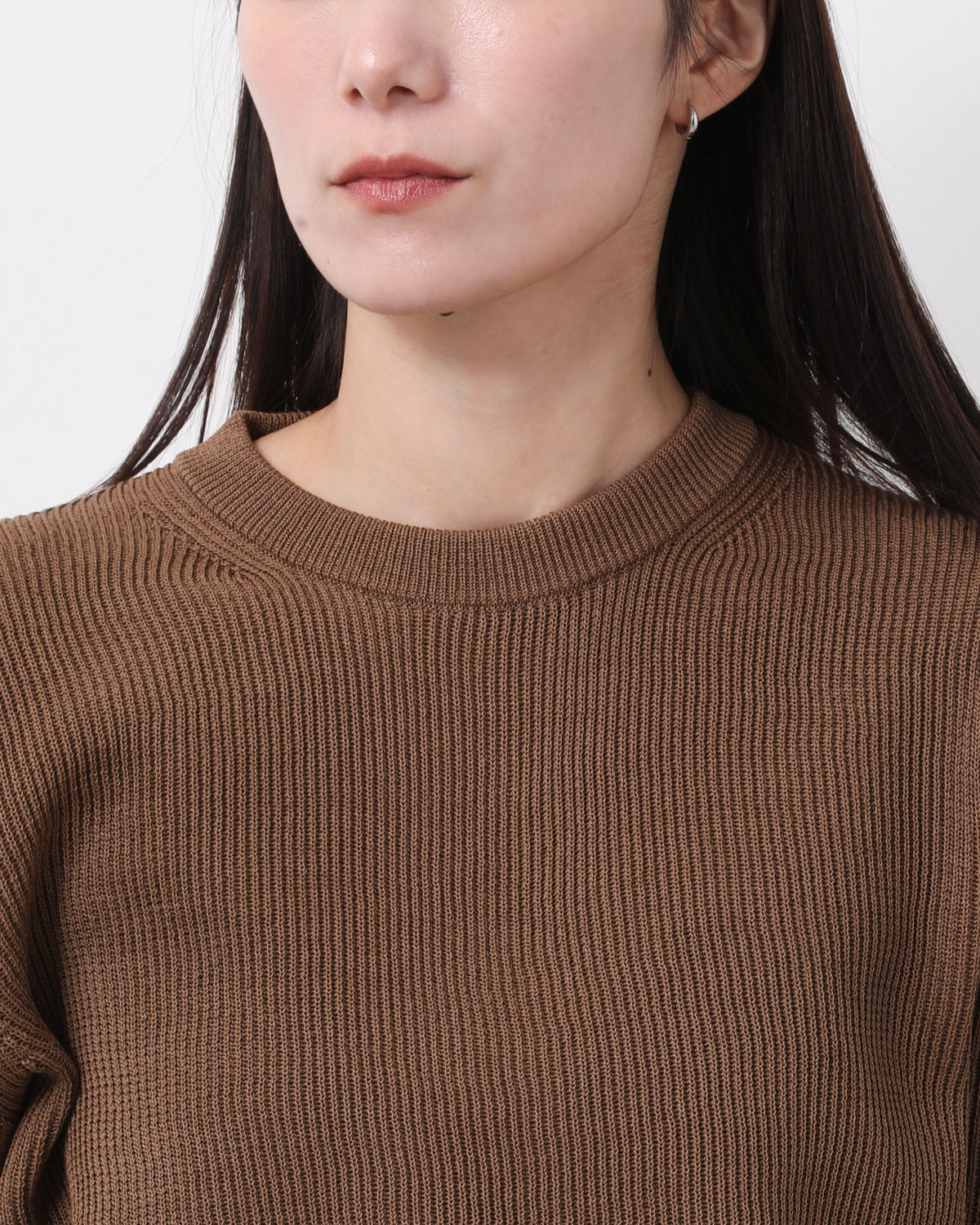 FLAT YARN RIB KNIT P/O (WOMEN'S)