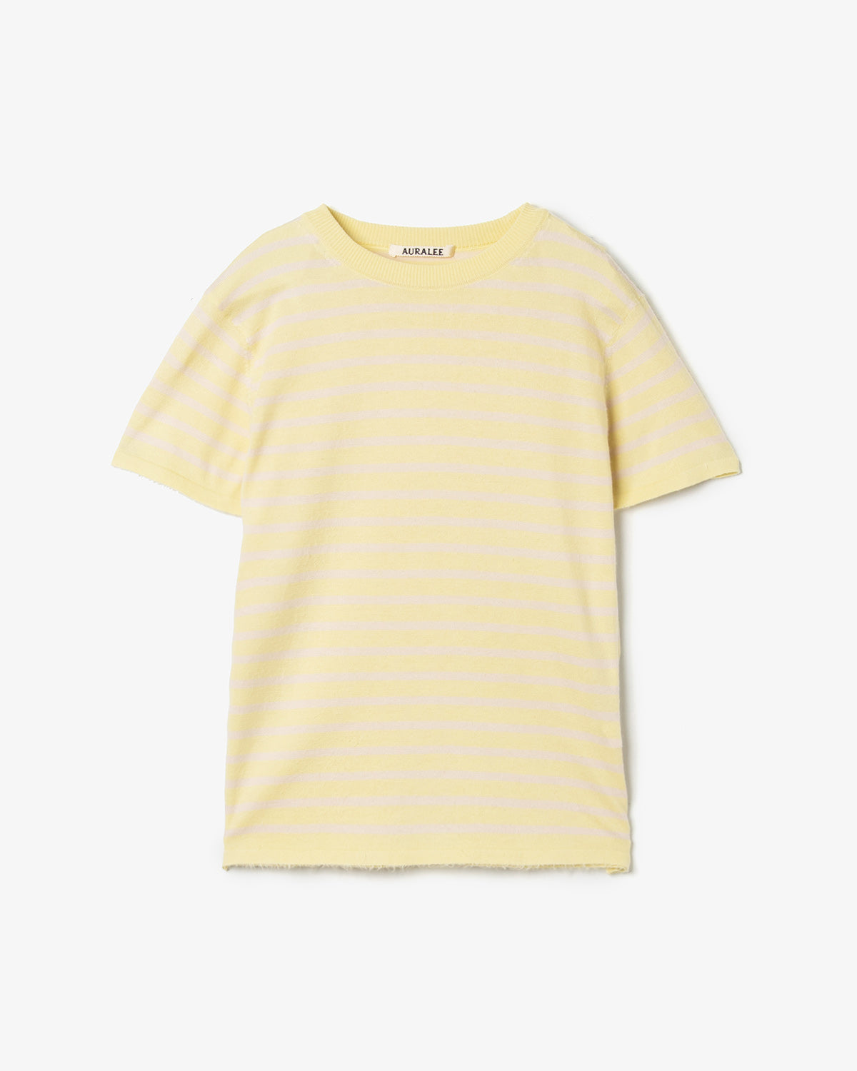 トップス 02AURALEE SUPER HIGH GAUGE COTTON HIGH GAUGE COTTON KNIT TEE – COVERCHORD
