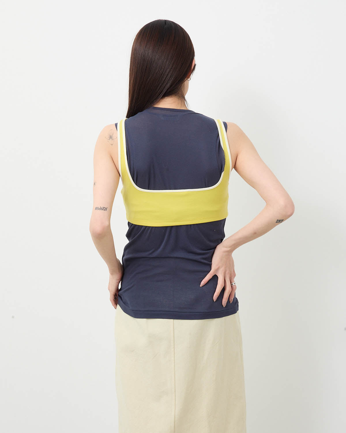 WOOL STRETCH DOUBLE JERSEY SWIM SET