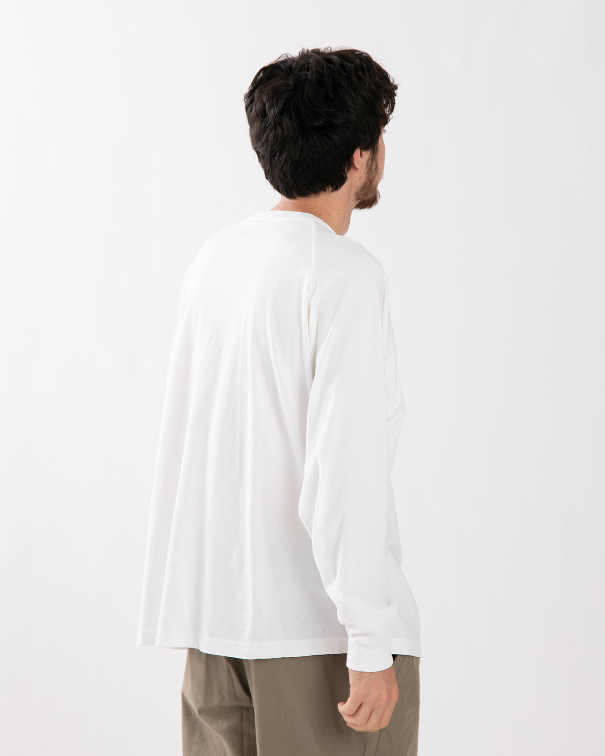 CADET AMERICAN COTTON EASY FIT RAGLAN L-S TEE