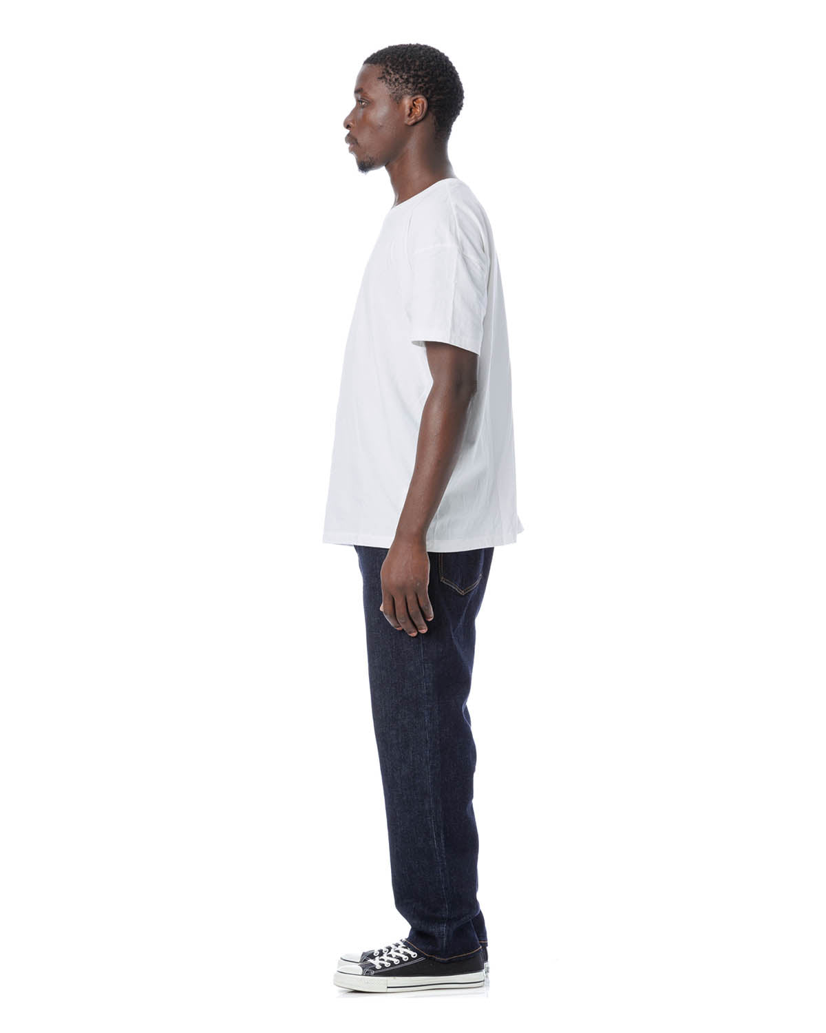 DENIM PANTS - STRETCH EASY FIT TAPERED