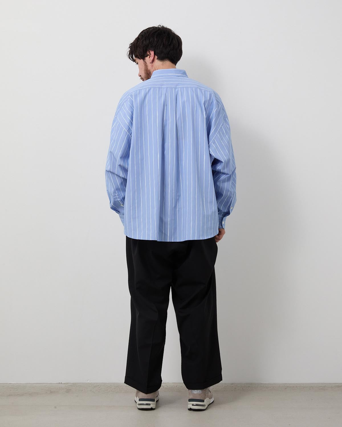 TWO TUCK S WOOL PANTS