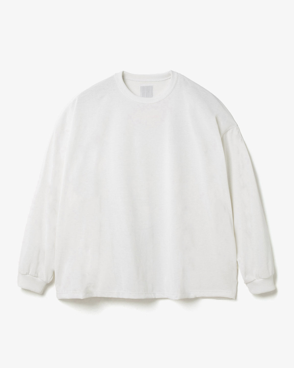 S.F.C/ Super Big Flat Ls Tee ホワイト Lサイズ SUPER BIG TECH LS