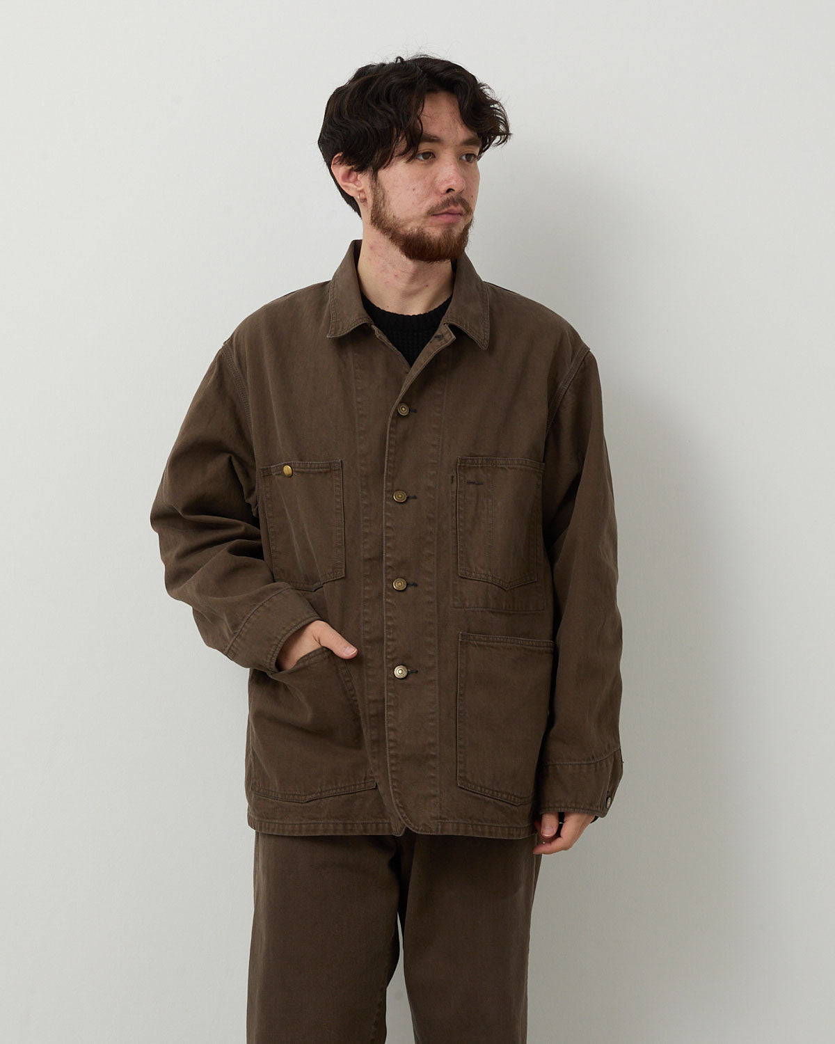 UNLIKELY CHORE JACKET COLOR DENIM – COVERCHORD