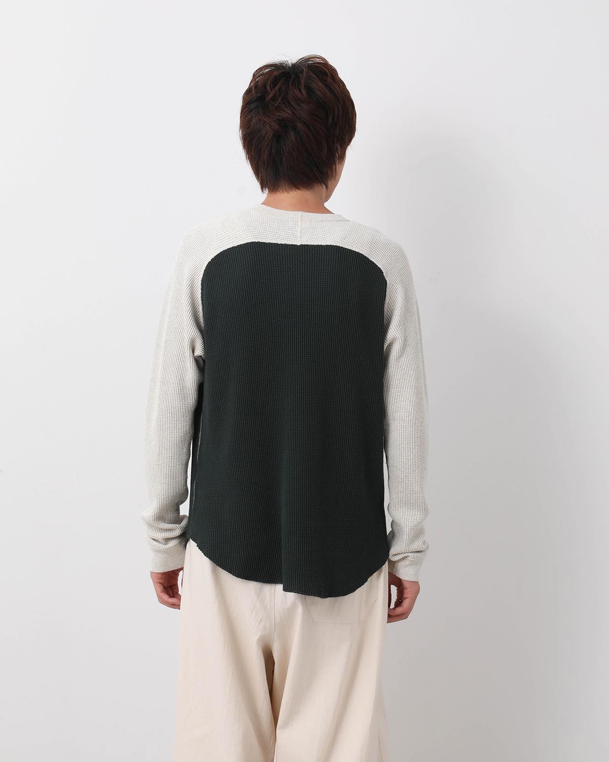 LONG SLEEVE WAFFLE T-SHIRT