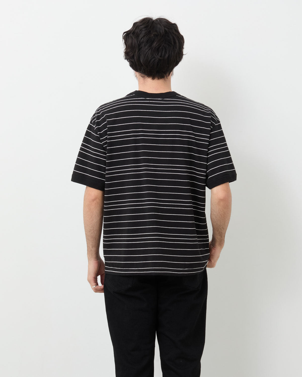 BORDER SHORT SLEEVE T-SHIRT