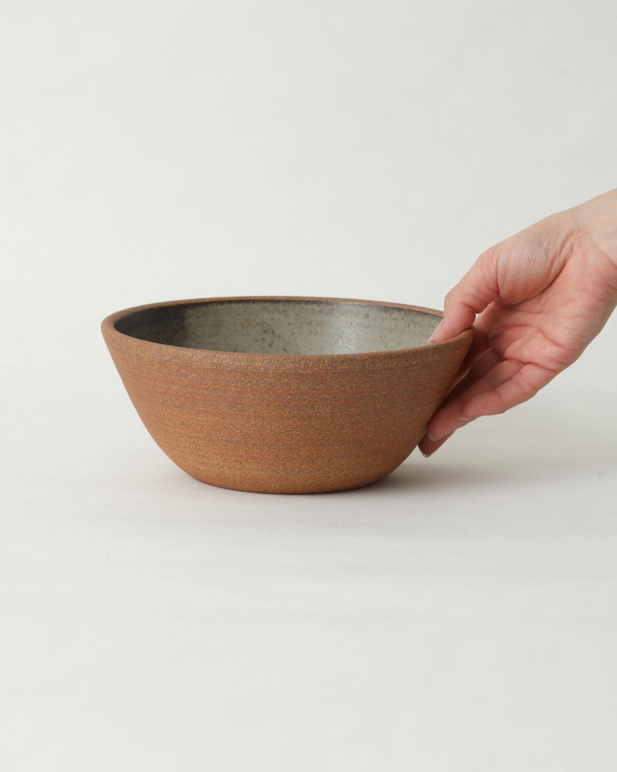 DEEP BOWL 21cm - GRAY