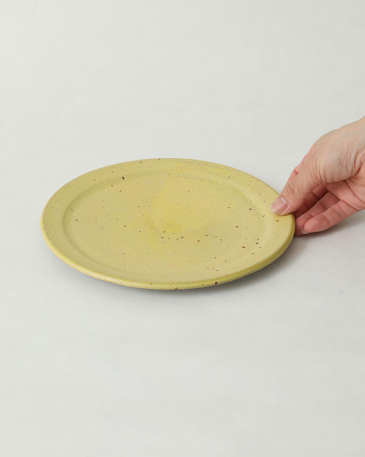 RIM PLATE 23cm - YELLOW