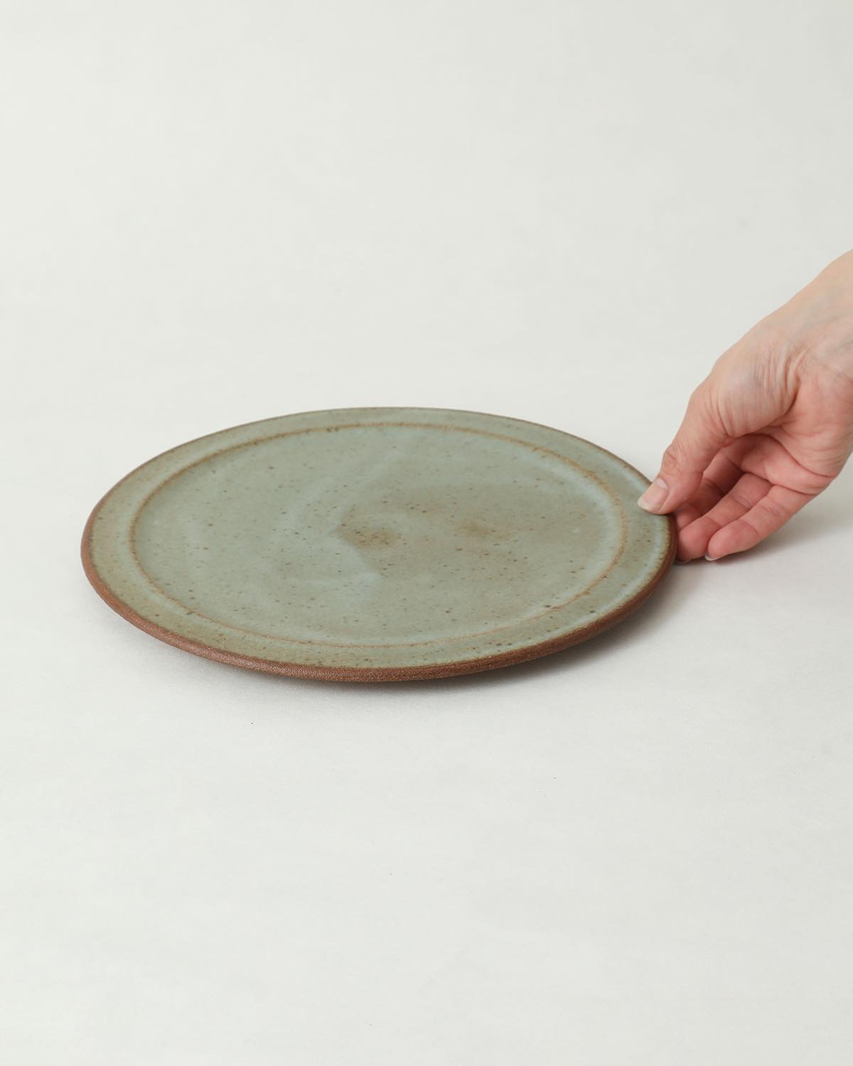 RIM PLATE 26cm - GRAY