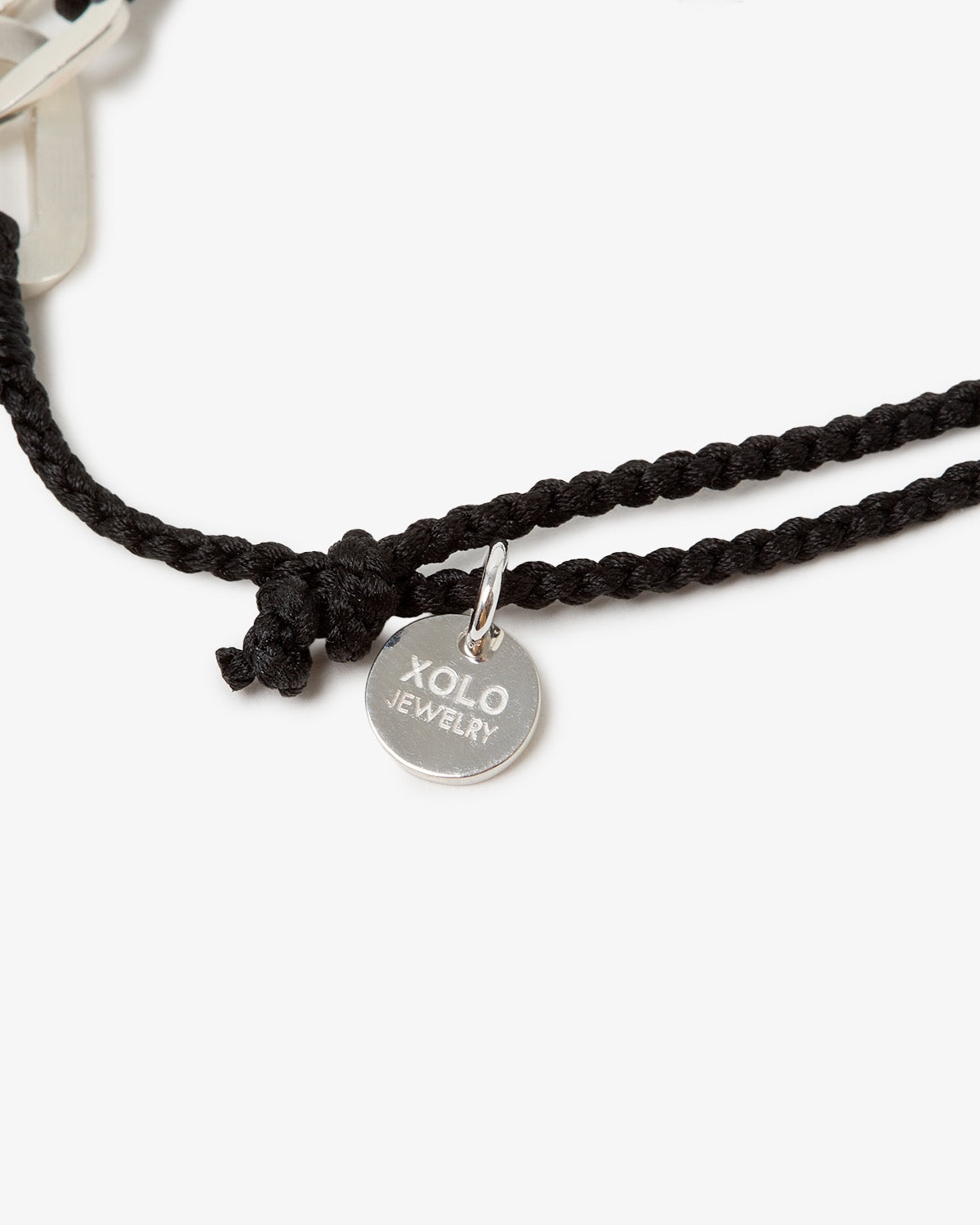 CONNECT WITH HAIR LINE LINK SILK CODE BRACELET