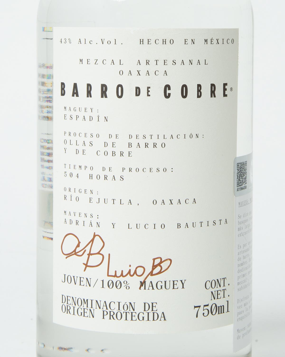 BARRO DE COBRE ESPADIN 750ml