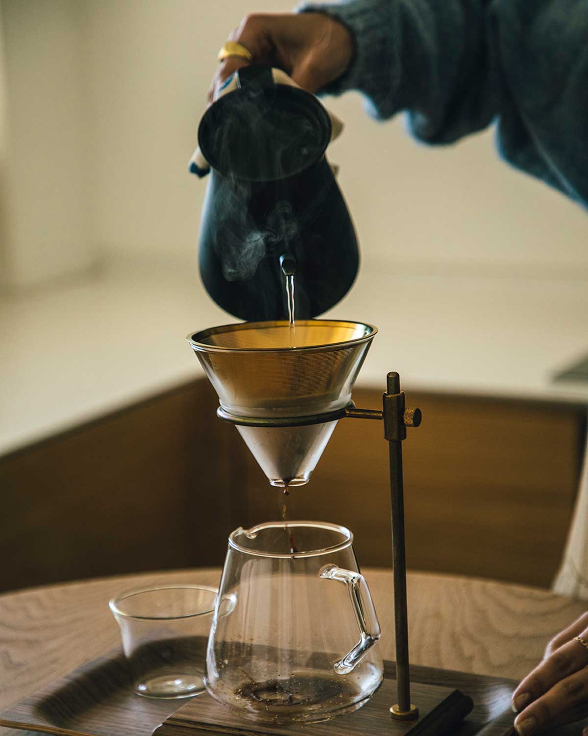 BREWER STAND SET 4CUPS