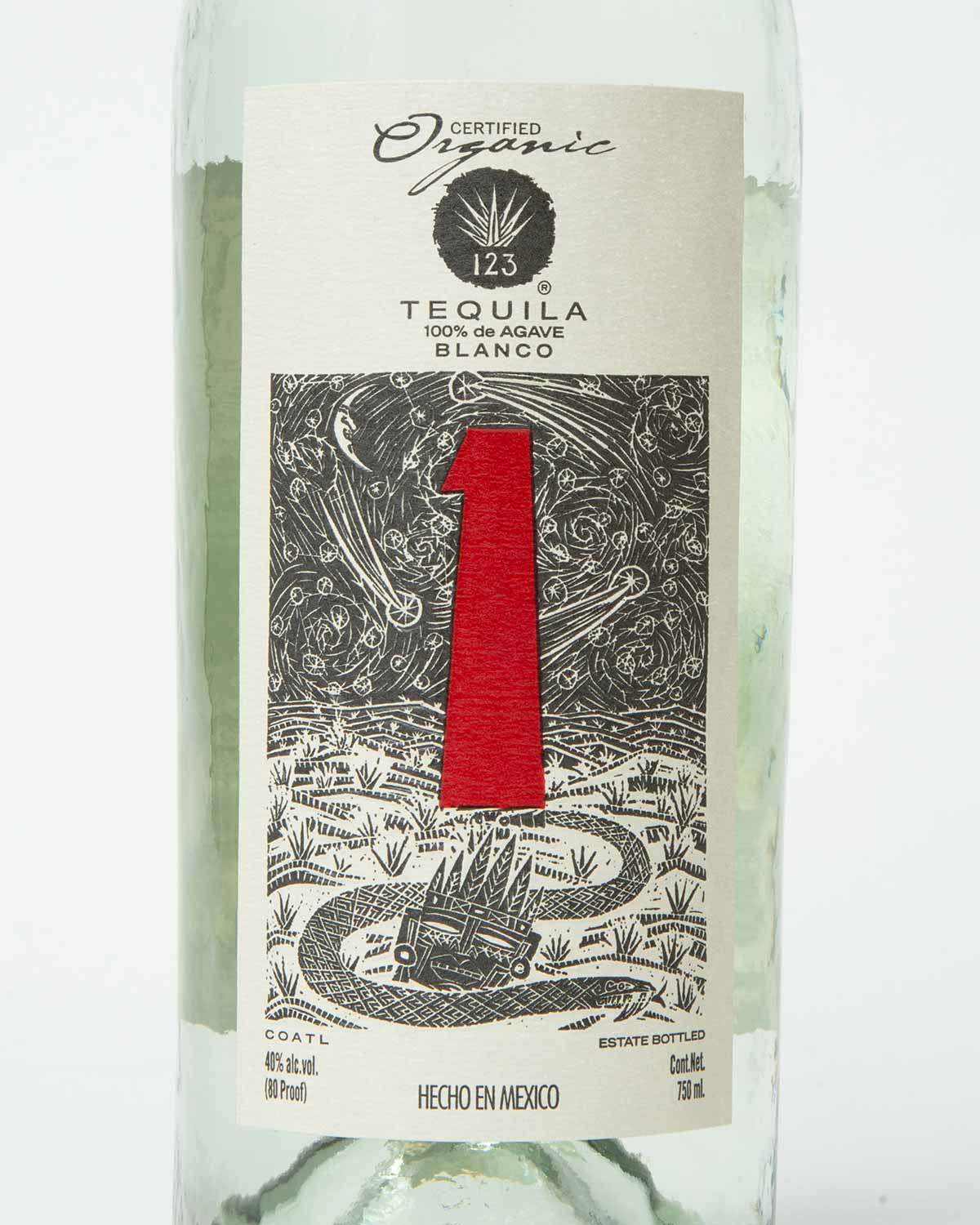 123 ORGANIC BLANCO (UNO) 750ml