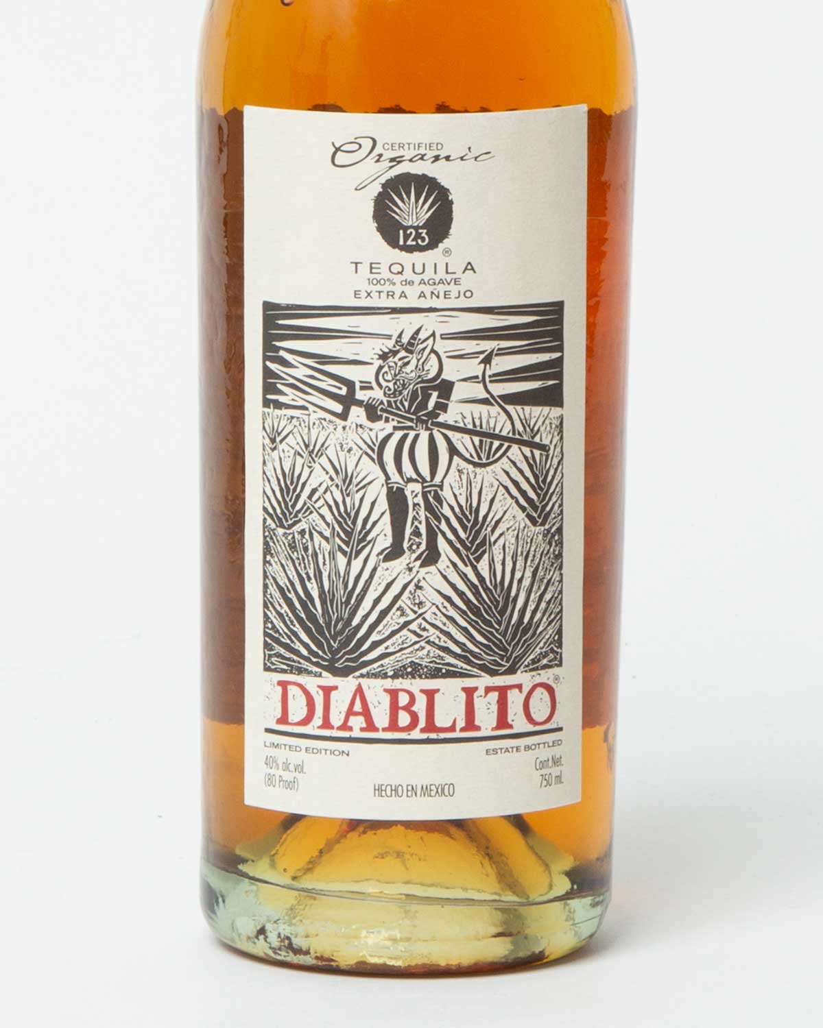 123 ORGANIC EXTRA ANEJO (DIABLITO) 750ml