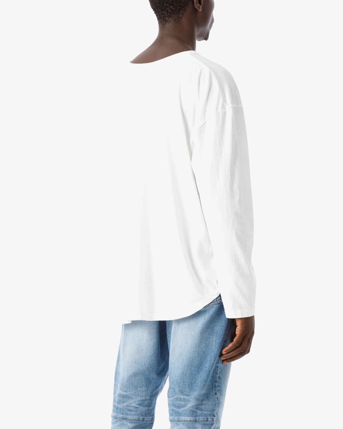 CADET EASY FIT ROUND L-S TEE