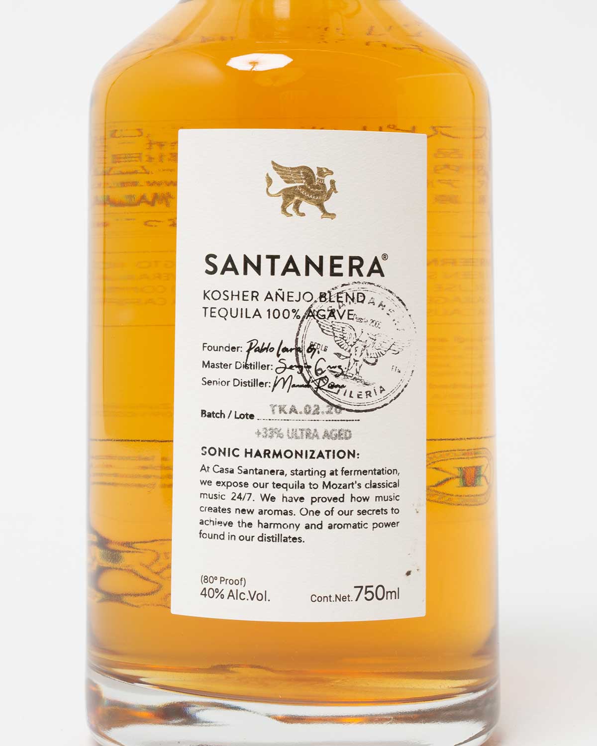 SANTANERA KOSHER ANEJO BREND 750ml