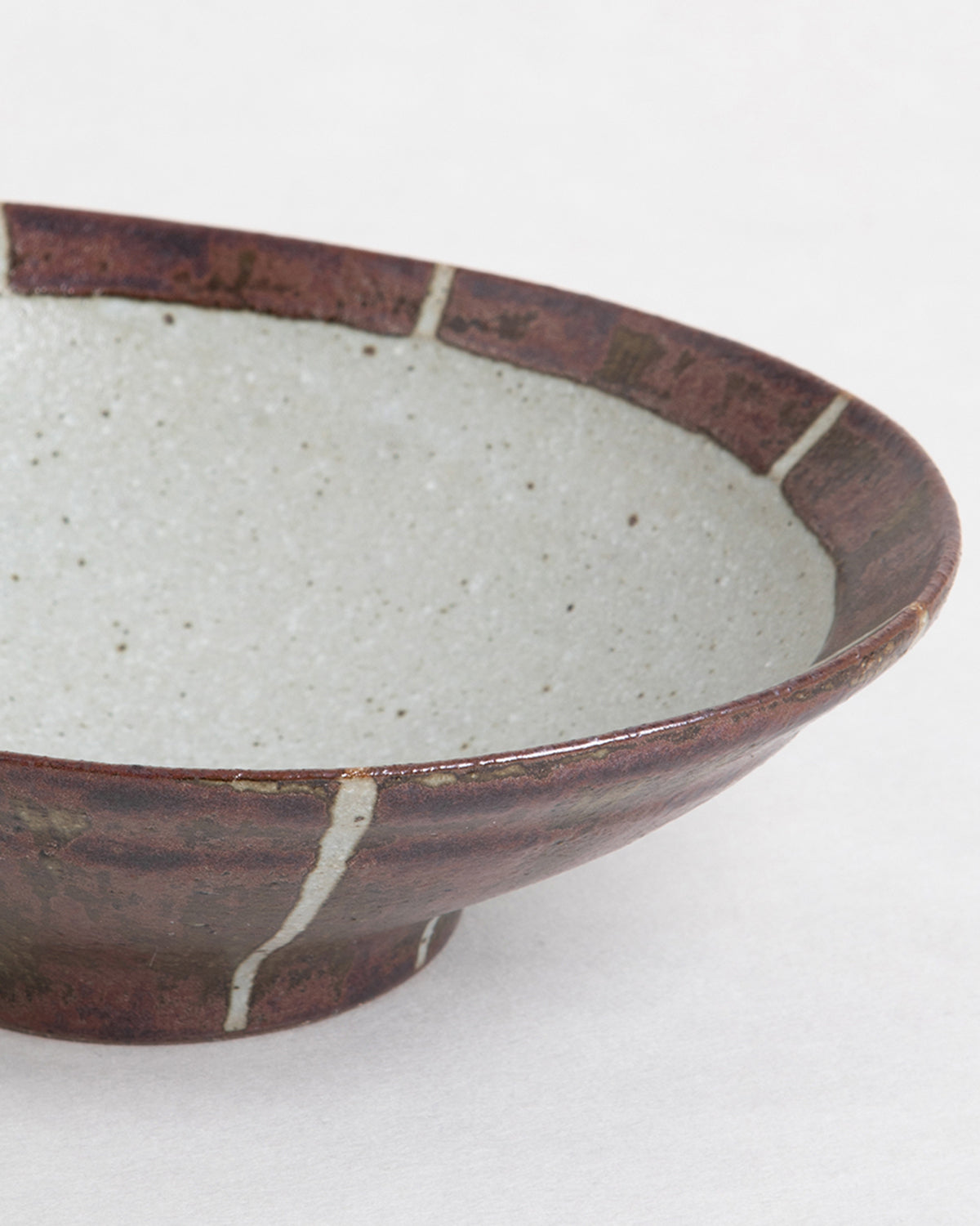 楕円鉢 大 鉄釉