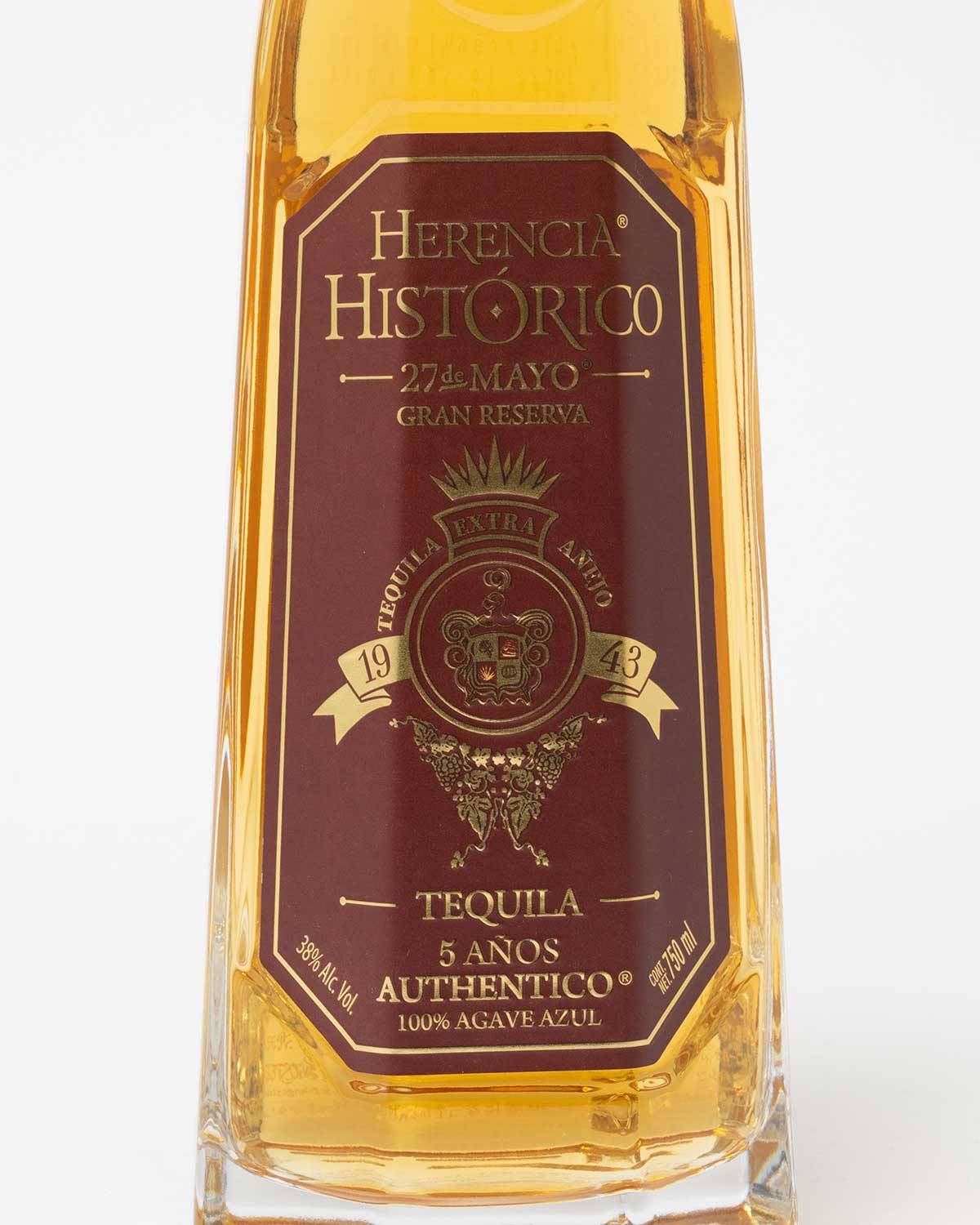 HERENCIA HISTORICO 27 DE MAYO EXTRA ANEJO 5 YEARS 750ml