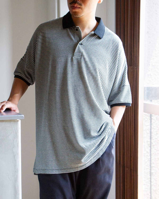 nonnative の ボーダーポロTシャツ