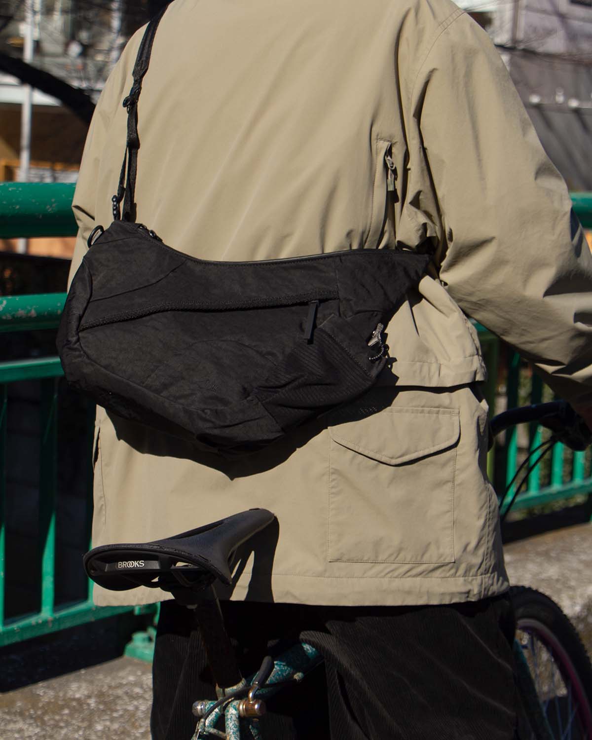 F/CE.のTEXTURED TWILL HORN MINI SHOULDER BAG