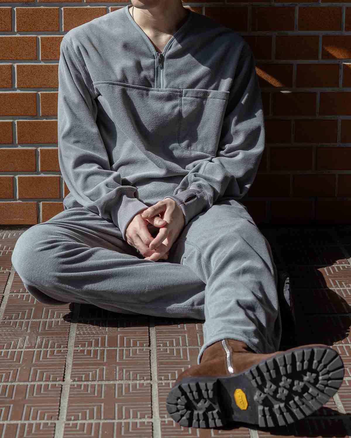 今着たい、nonnativeのフリースセットアップ