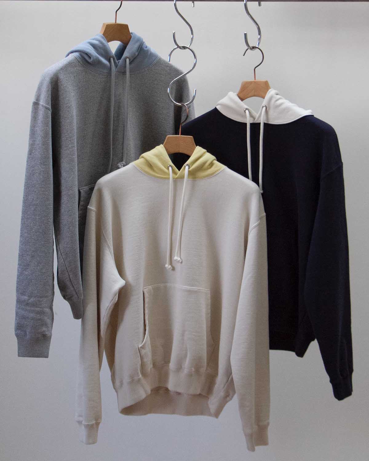 AURALEEのSMOOTH SOFT BD SWEAT P/O PARKA