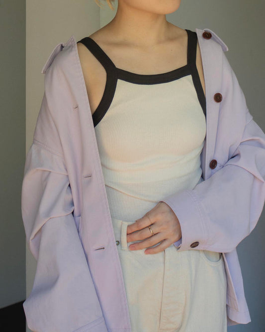 HAKUJIの
TWIST COTTON BRA TANK シリーズ