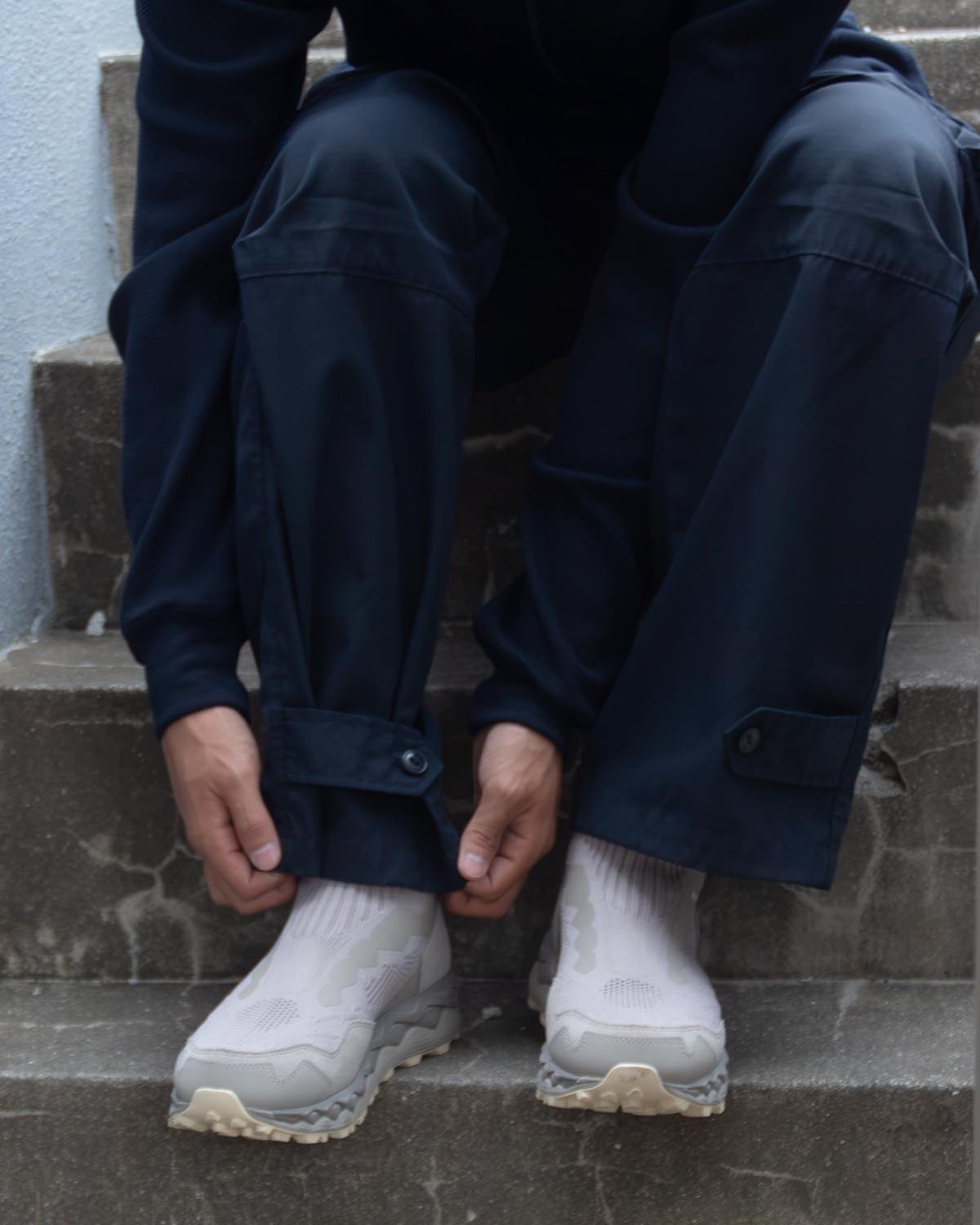 nonnativeのウールリップストップ6Pパンツ